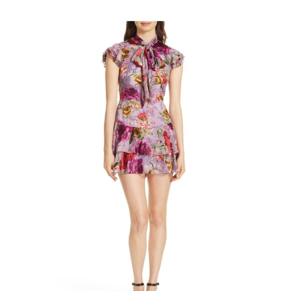 Alice and Olivia Floral Mini Dress - Picture 5 of 5